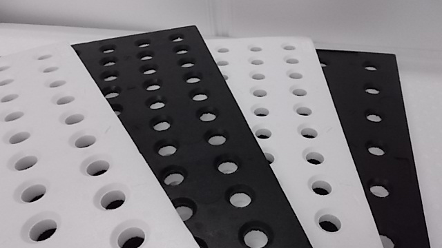 水耕栽培パネル資材・白黒ゼブラパネル